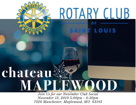 club 11 Social Nov 13, 2019 Chateau Maplewood