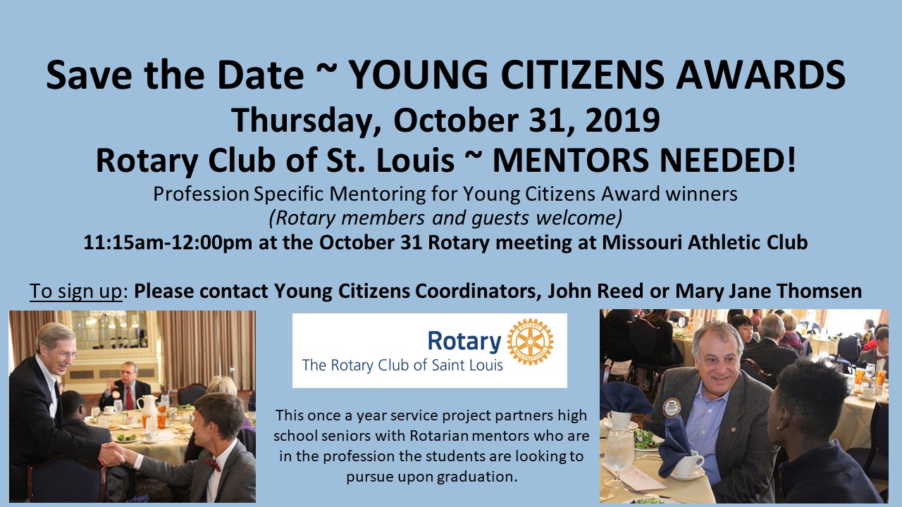 Save the Date - Young Citizens Awards 10-31-19