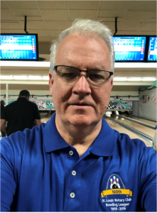 Ralph Decker, Pres Bowling Leagues StL Rotary 2019-2020