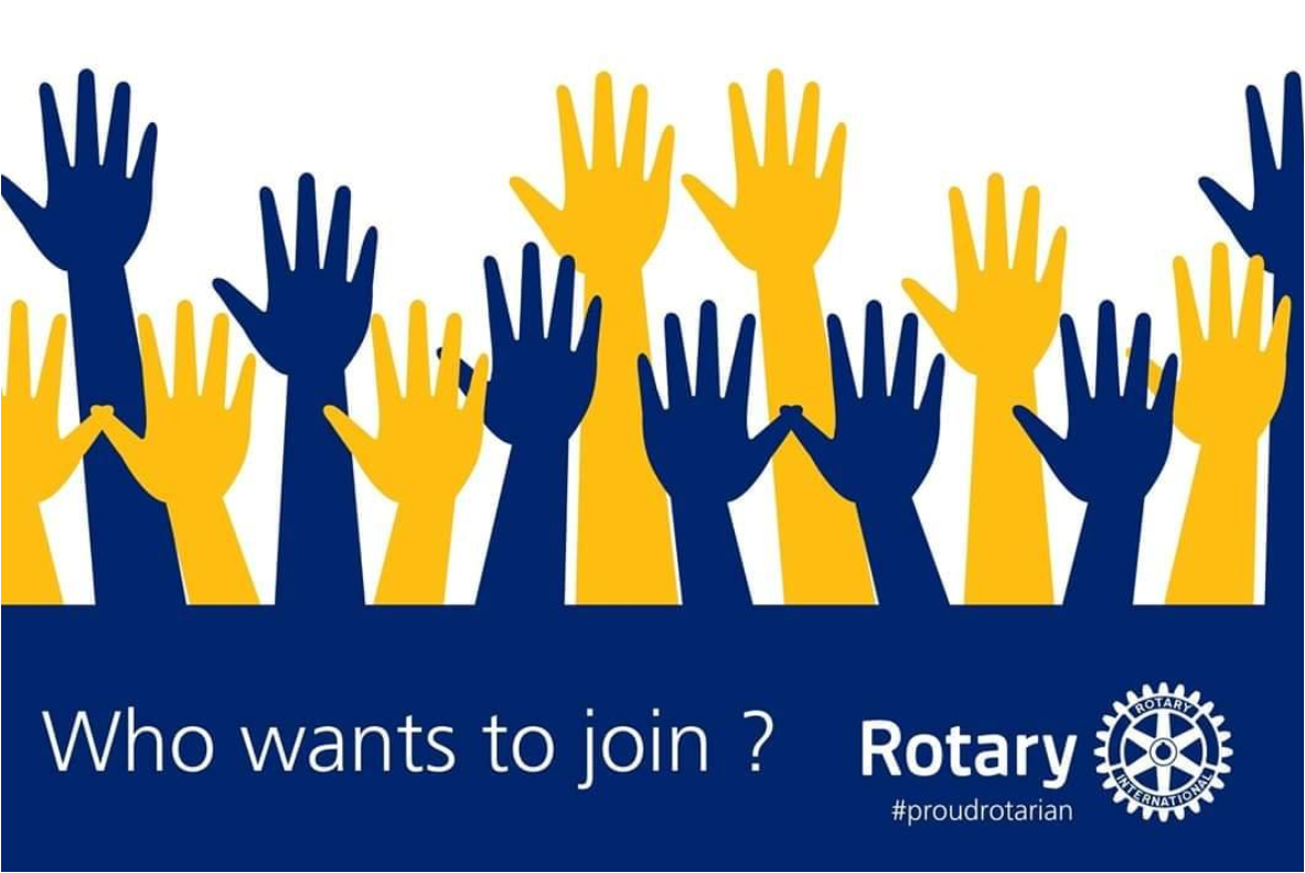 Who wants to join Rotary?