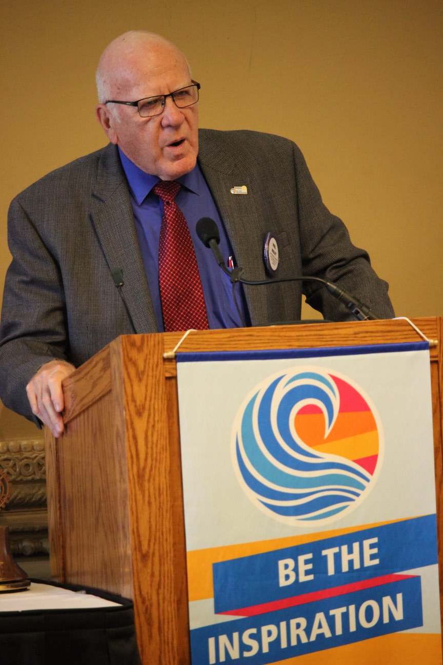 Phil Hesley 6-6-2019 Grants Awards at St. Louis Rotary Club