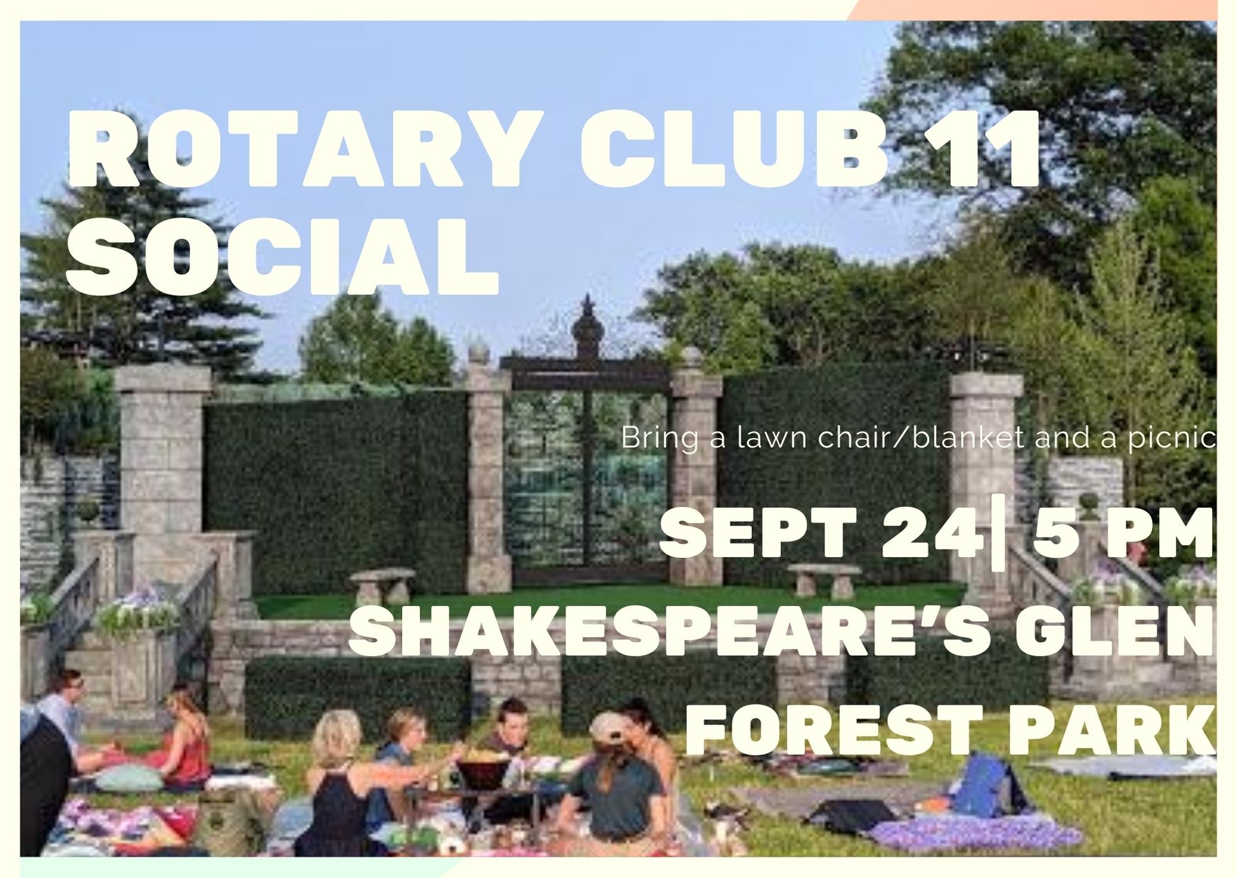 Rotary Club 11 Social -Sept 24, 2020