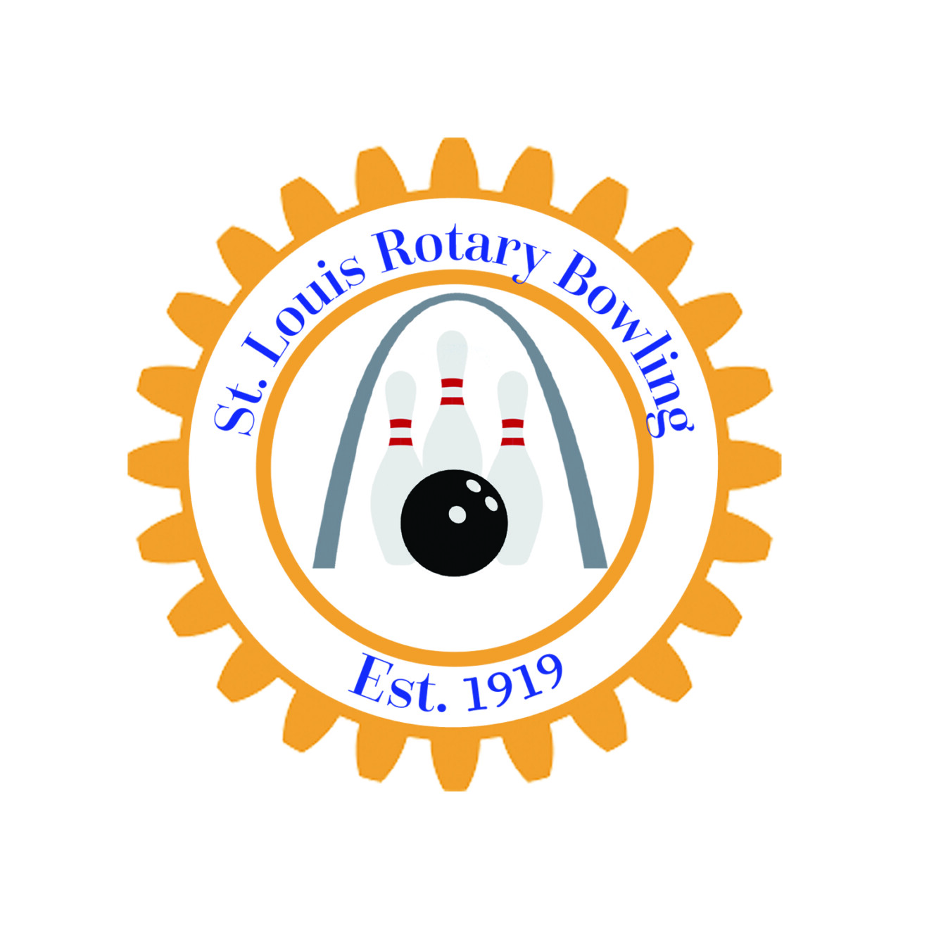 st louis rotary bowling logo