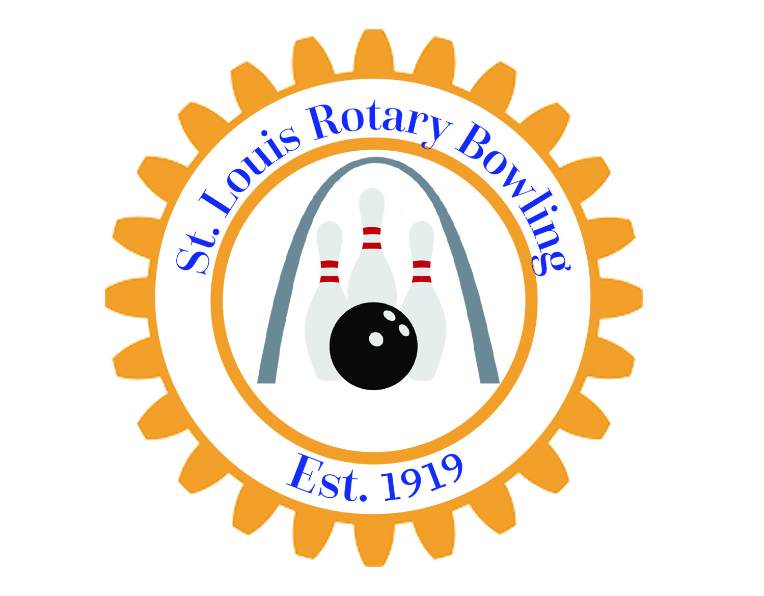 st louis rotary bowling logo