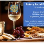 Rotary Social @ Chateau Maplewood is Postponed