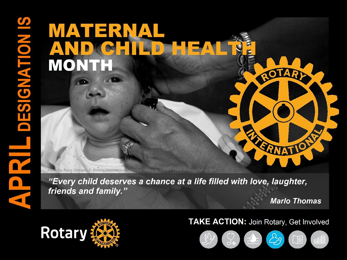 April: Maternal and Child Health Month @ Rotary.org