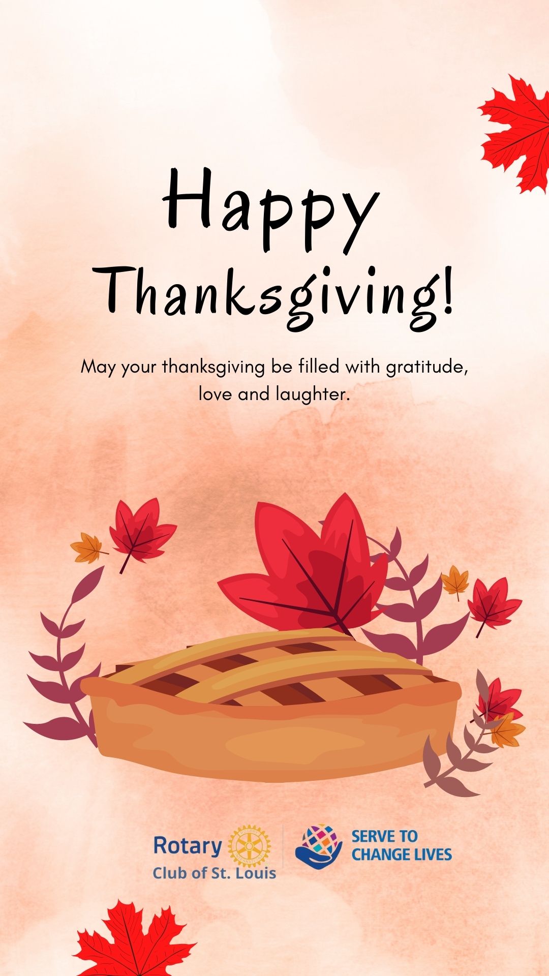 Happy Thanksgiving Rotary Club of STL