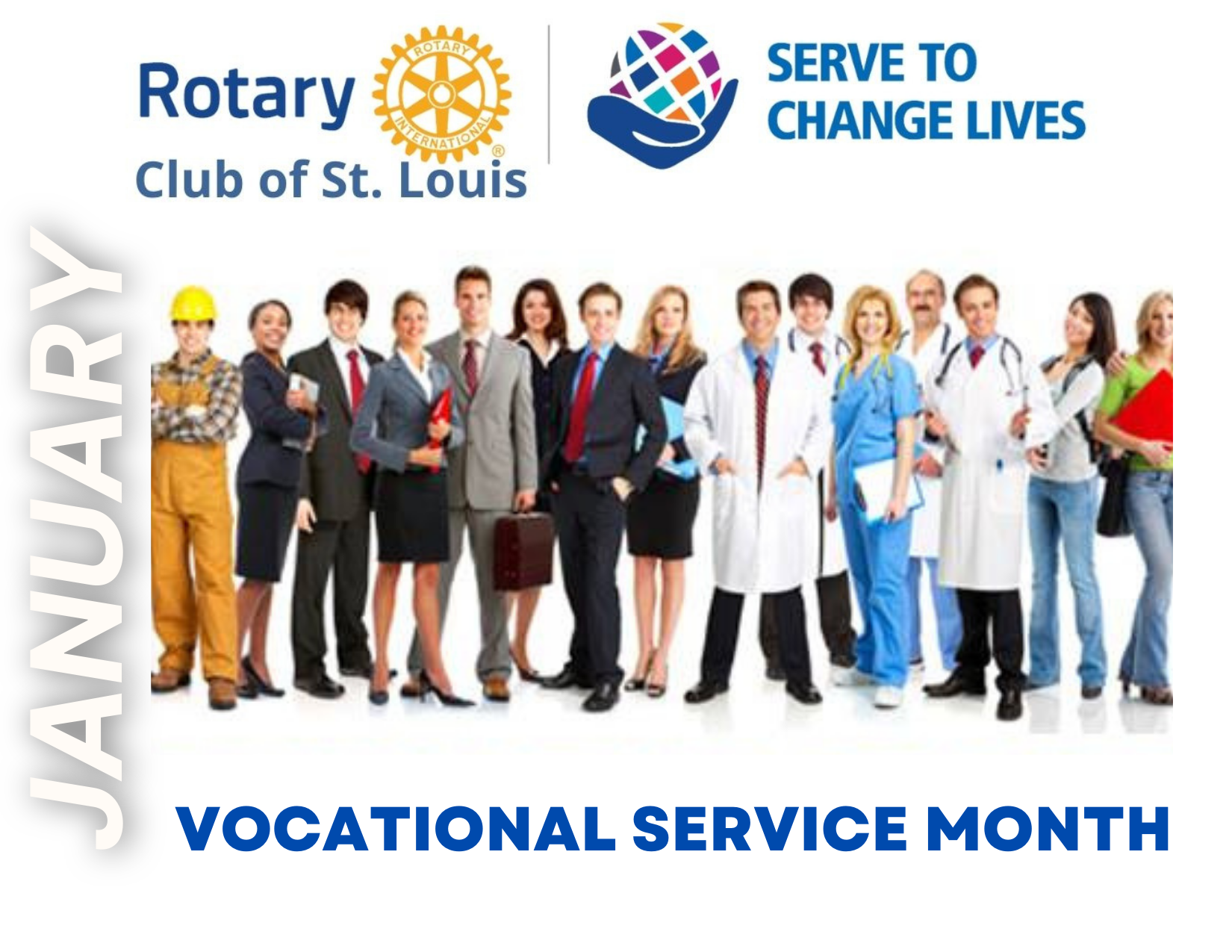 January Rotary Vocational Service month