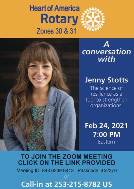 A conversation with Jenny Stotts 2-23-21