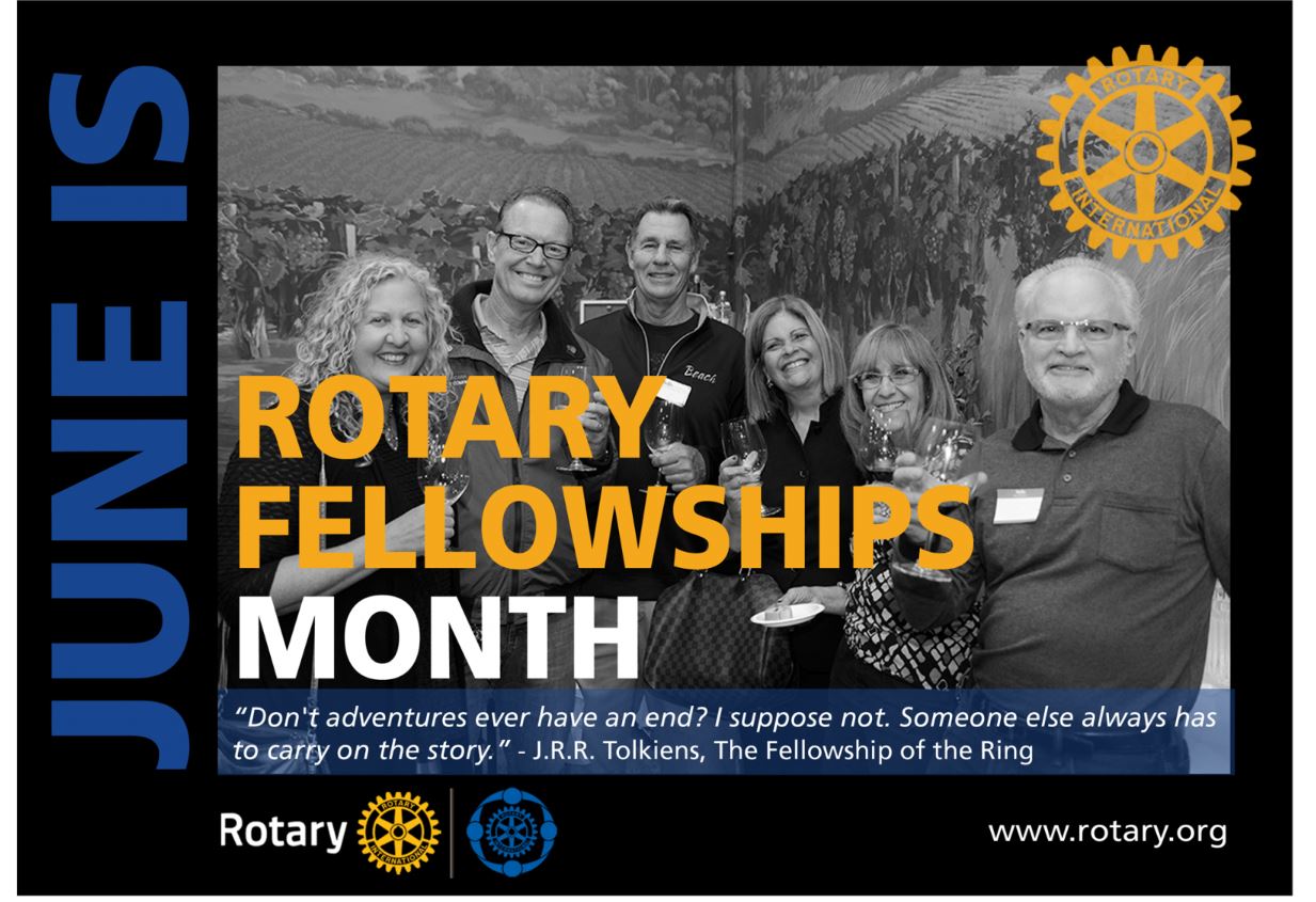 June is Rotary Fellowships Month