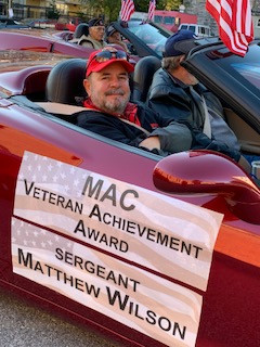 Matthew Wilson, Veterans Day Parade Downtown St. Louis November 6, 2021