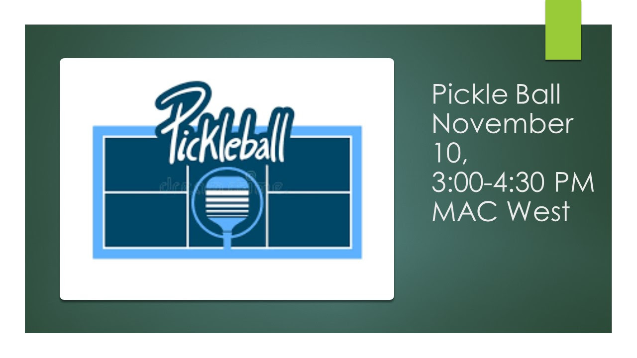 pickleball update time