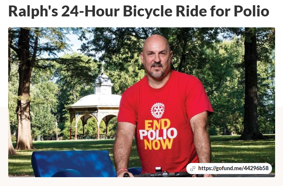 24 Hour Bike Ride - End Polio Now