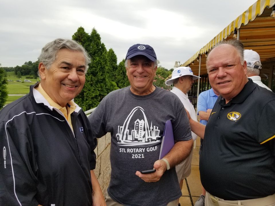 golftourney2021-1 Rick Tinucci, Bob Garagiola and Kent Steinbrueck