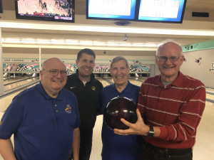 Vic DiFate, Dan Scott, Don Fuller, Pete Milne St. Louis Rotary Bowling League