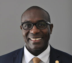 Lewis Reed, President, St. Louis Board of Alderman is speaking at St. Louis Rotary lunch on Thursday, January 20, 2022