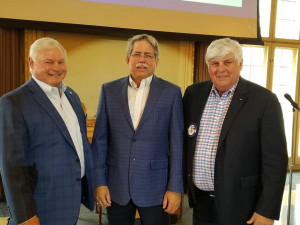 Ed Wheatley, Jack Windish, and Matt Weiss on 3-24-22 at St. Louis Rotary