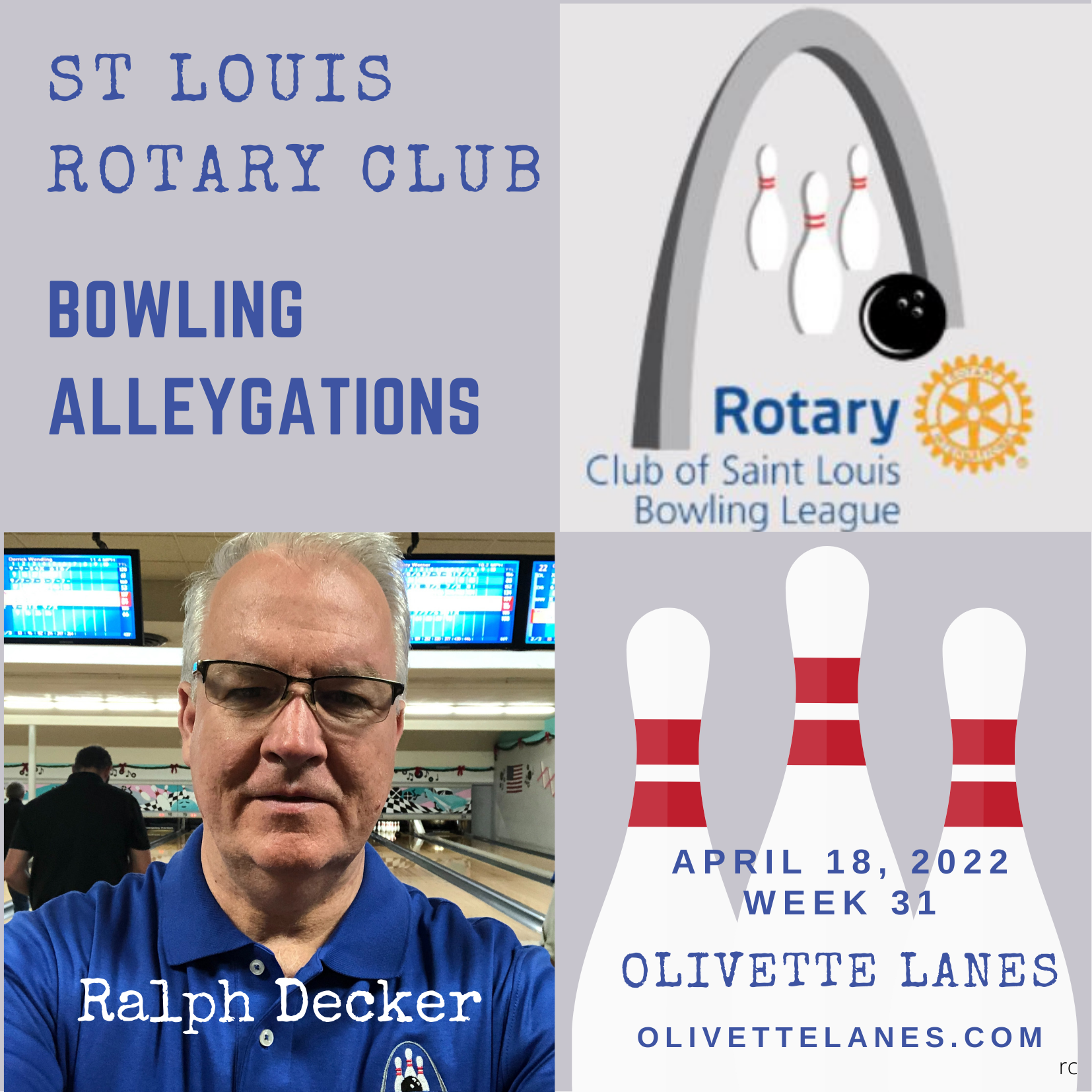 Bowling Alleygations Week 31 -4-18-22