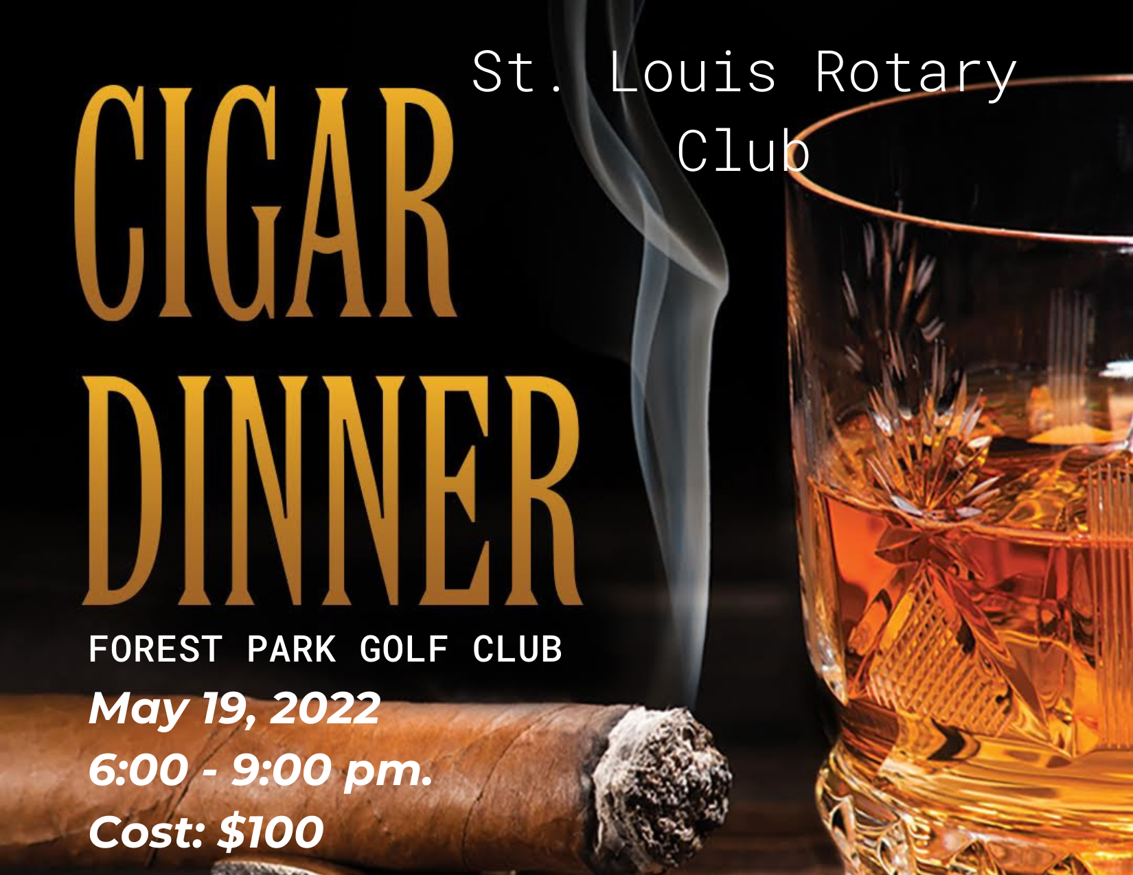 CigarDinnerSTLRotary2022