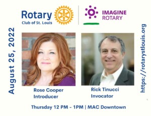 Rose Cooper, Introducer & Rick Tinucci, Invocator 8-25-22