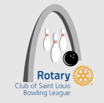St. Louis Rotary Bowling League Logo 2022