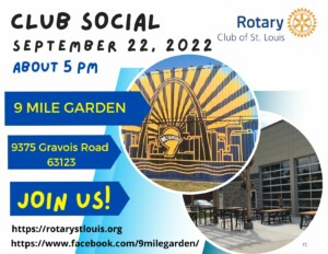 9 Mile Garden Social | 9/22/22