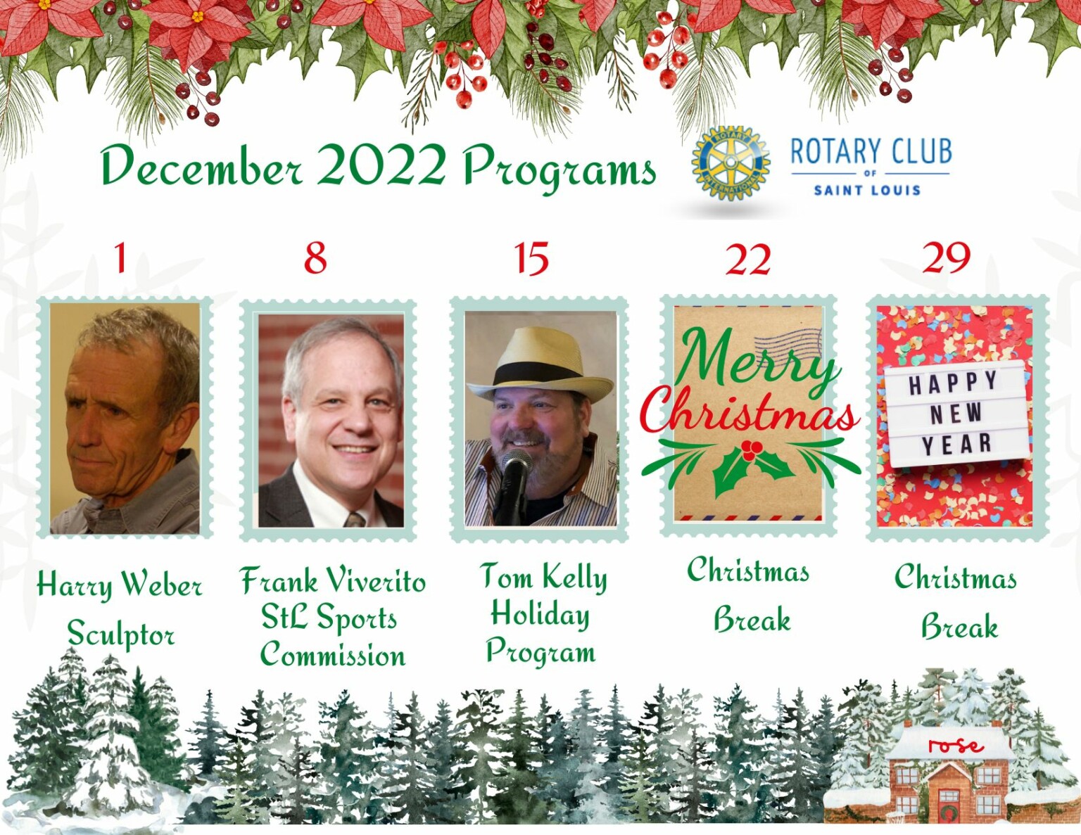 December Programs at STL Rotary
