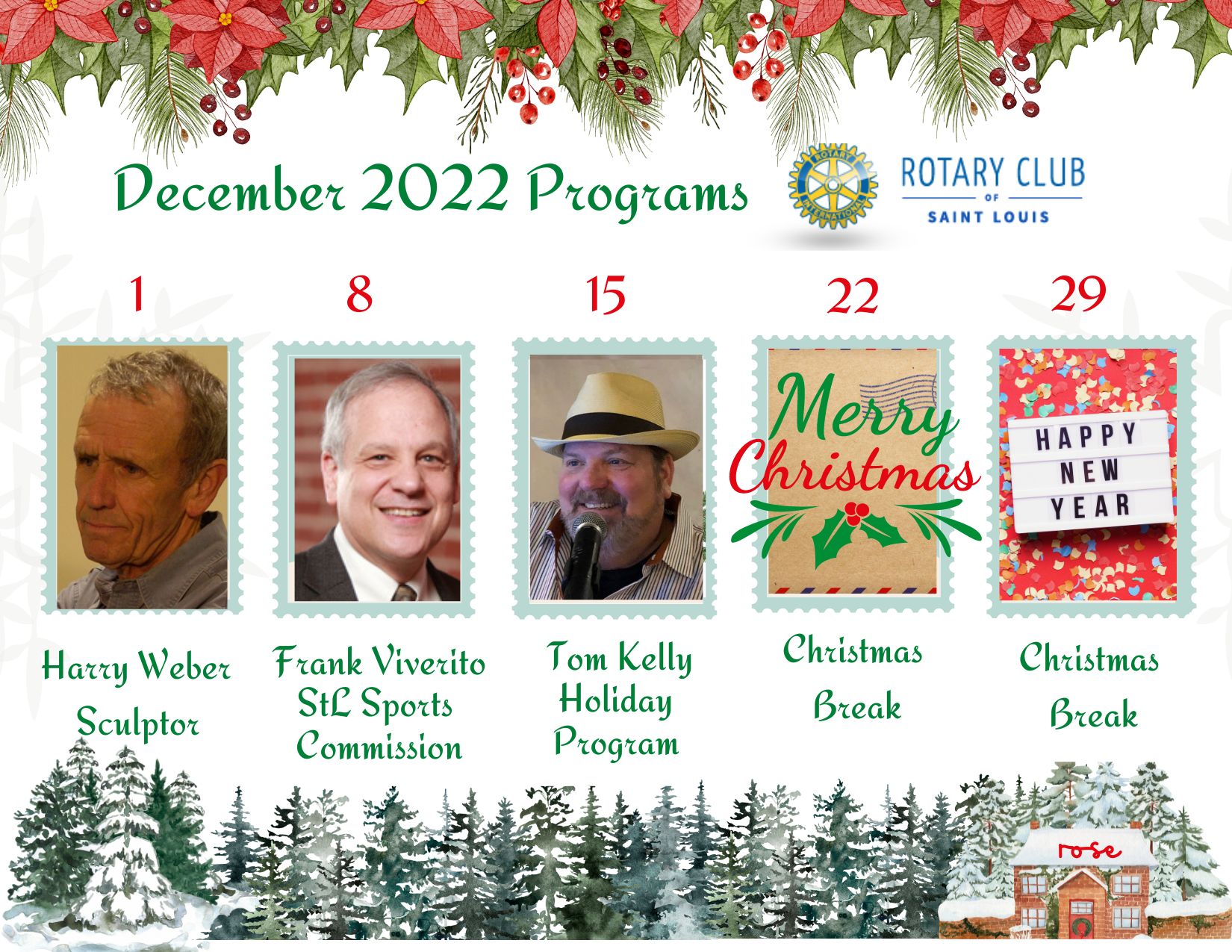 December Programs at STL Rotary