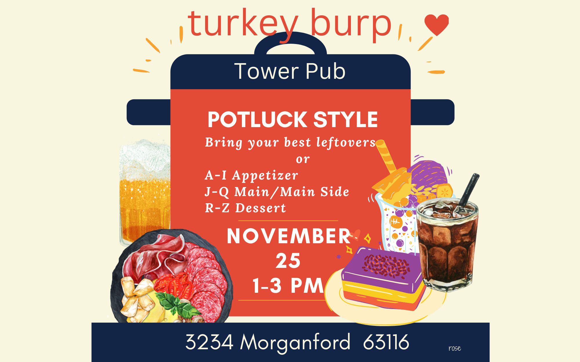 Turkey Burp Potluck 11-25-22