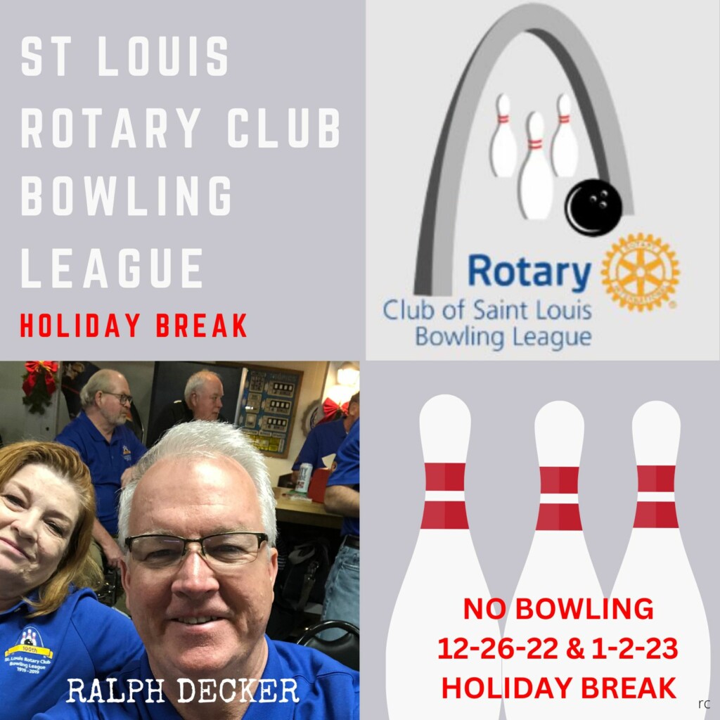 Holiday Break! See you on the 9th of Jan 2023 at Olivette Lanes for 3rd Qtr start