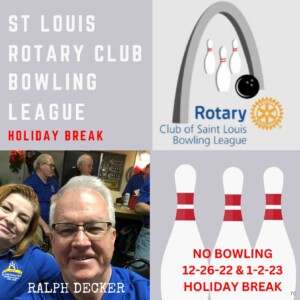 Holiday Break! See you on the 9th of Jan 2023 at Olivette Lanes for 3rd Qtr start