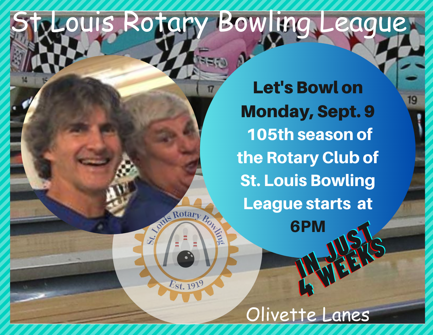 Let's Bowl! 105th Season of St. Louis Rotary Bowling league
