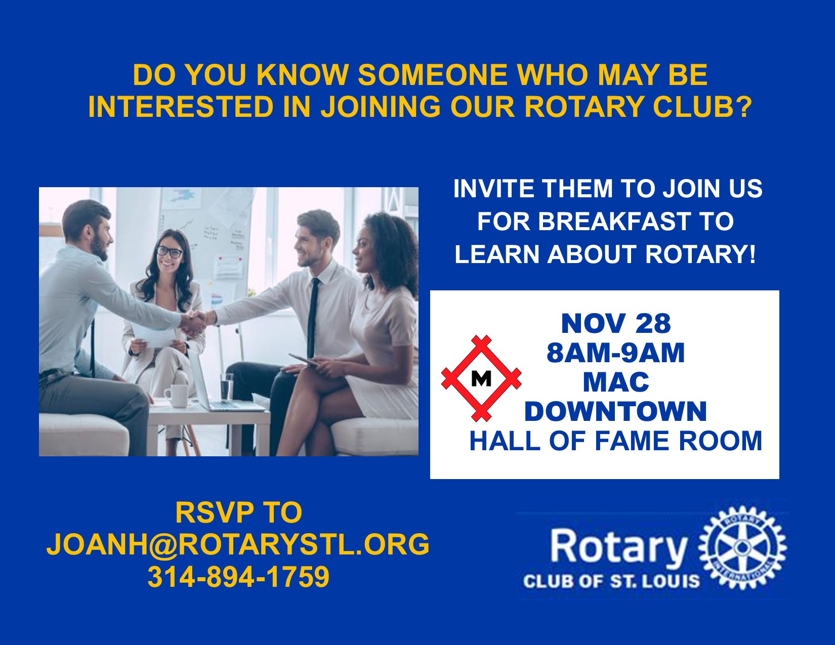 STL Rotary Breakfast 11-28-23