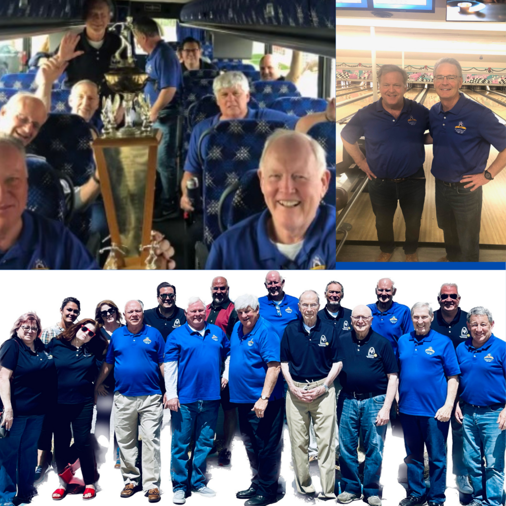 St. Louis Rotary Bowling Team at Competition with Kansas City Rotary Club in Columbia, MO