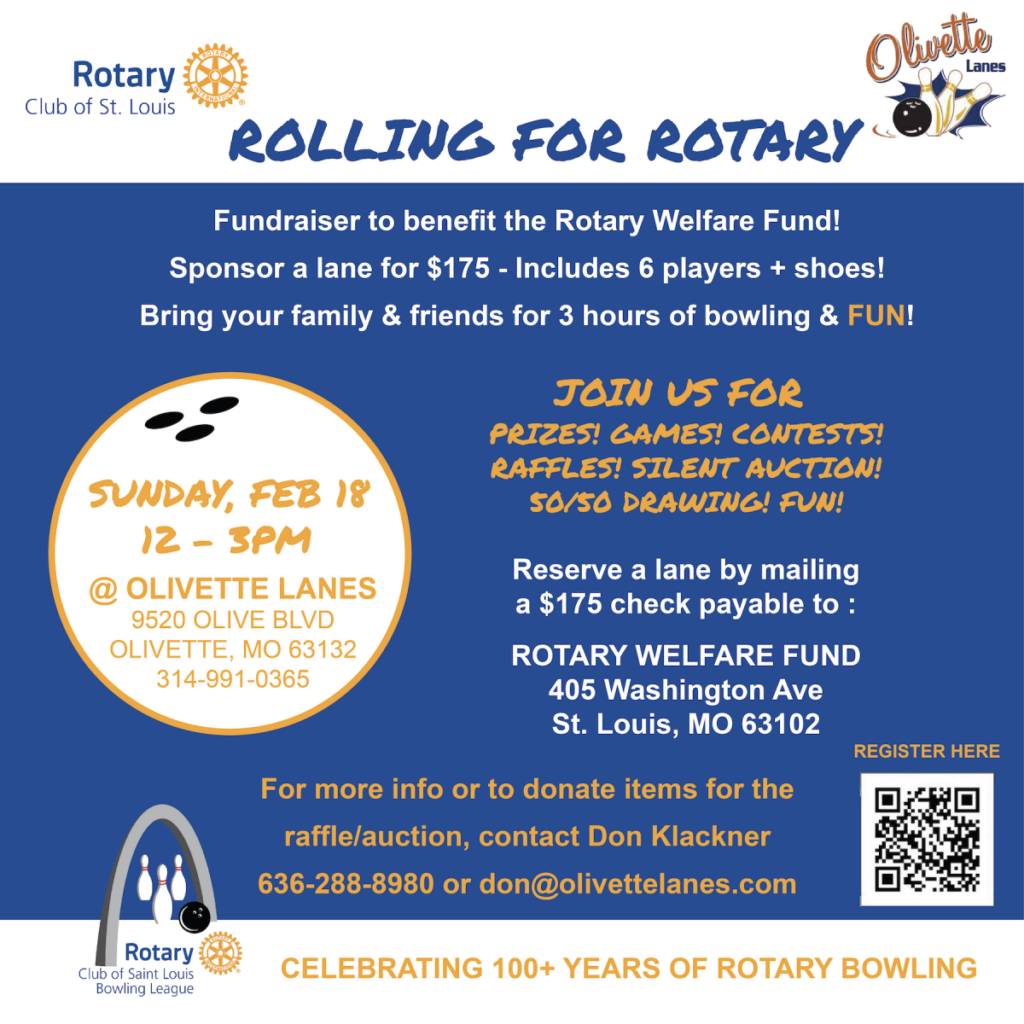 Rolling for Rotary Fundraiser 2-18-24