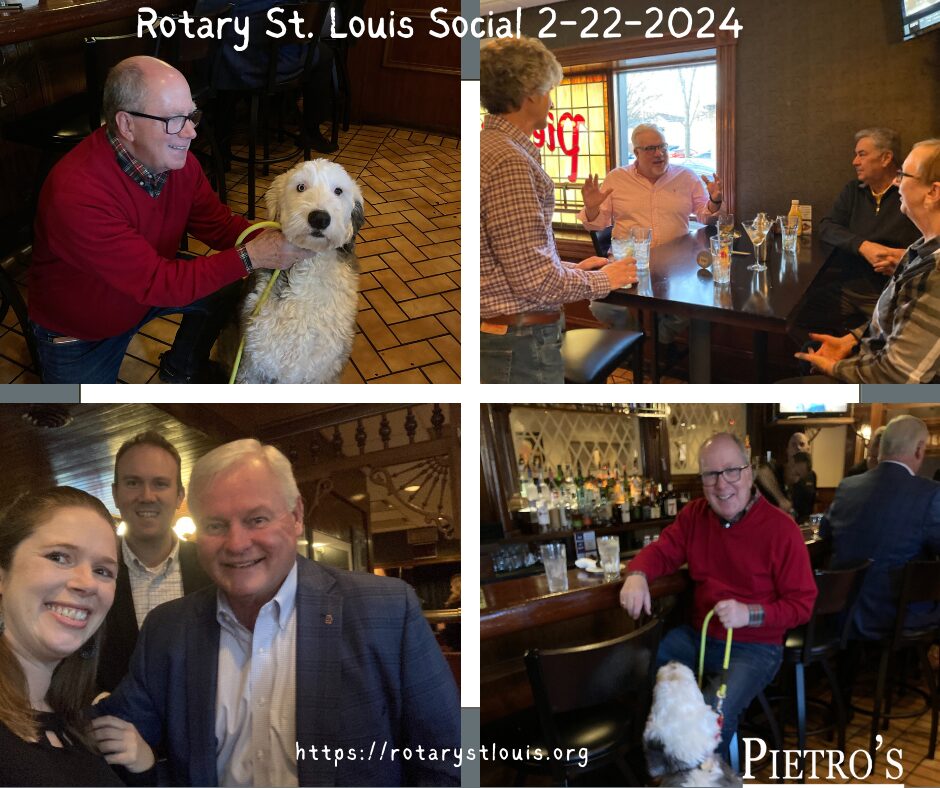 St. Louis Rotary Club Social on 2-22-24 at Pietro's