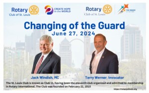 Changing of the Guard 2024, Jack Windish, MC and Terry Werner, Invocator