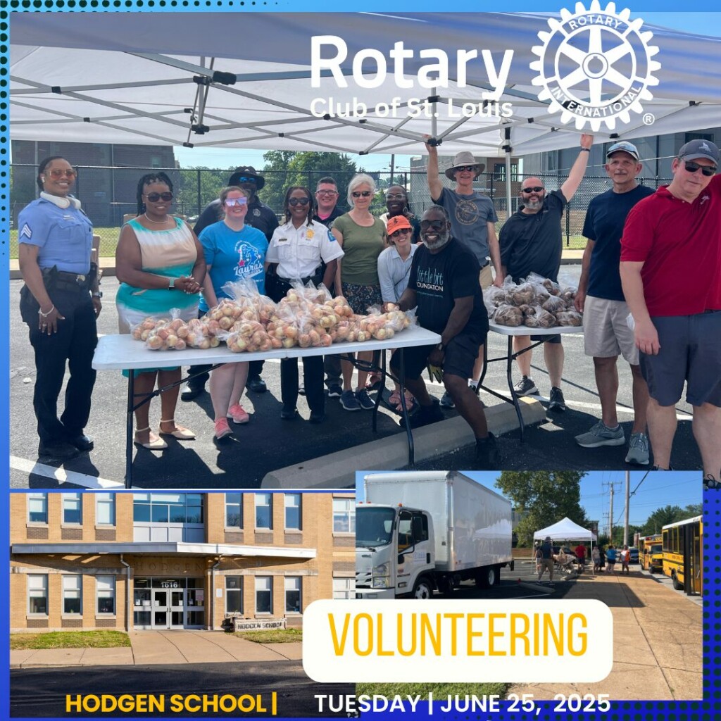 Volunteering at Mobile Food Market at Hodgen School 6-25-24