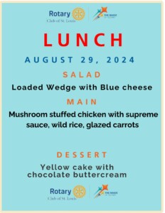 Lunch menu 8-29-24