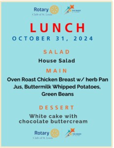 lunch menu 10-31-24