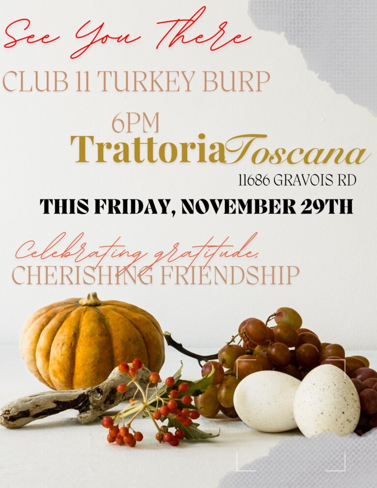 Turkey Burp This Friday 11-29-24