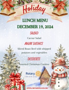 Holiday Lunch Menu 12-19-24