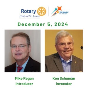 Mike Regan, Introducer and Ken Schuman, Invocator 12-5-24