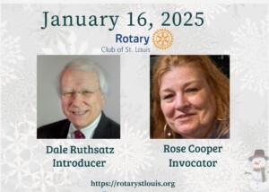 Dale Ruthsatz, Introducer and Rose Cooper, Invocator 1-16-25