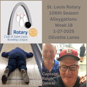 Week 18 Alleygations - Captain Ralph Decker 1-27-25