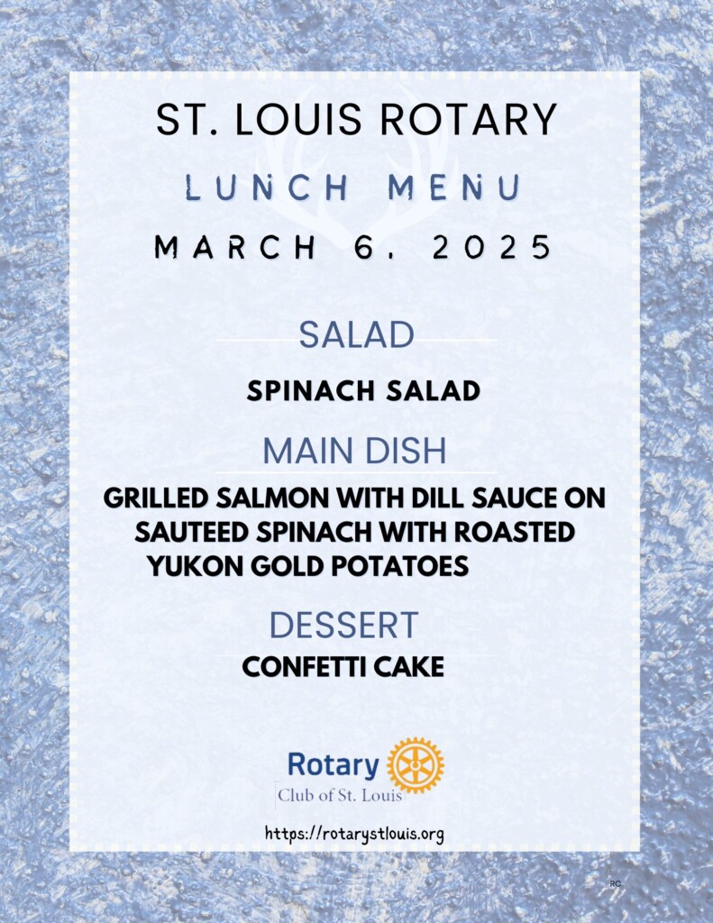 Lunch Menu 3-6-25
