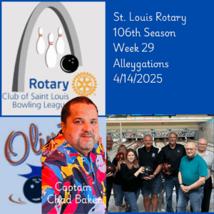 Captain Chad Baker Week 29 Alleygations