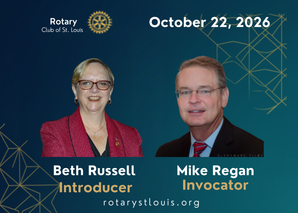Beth Russell, Introducer and Mike Regan, Invocator